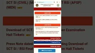 How Download AP SI Hall Ticket || AP Police SI Final Exam Hall Ticket Download 2023