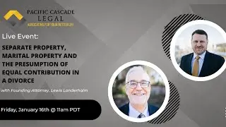 Property and the Presumption of Equal Contribution in a Divorce
