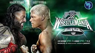 Roman Reigns vs Cody Rhodes | 