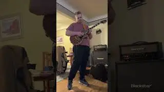 Prog Jam on Epiphone Les Paul Custom KOA￼