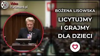 Bożena Lisowska: Licytujmy i grajmy dla zdrowych brzuszk&oacute;w