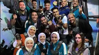قضينا اجمل يوم في دريم بارك مع دولا ونور وشادي وجيكا والشله كلها عيطنا في بيت الرعب🥲
