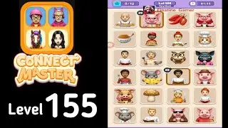 Connect Master Match Puzzle level 155 Very Hard Guide Walkthrough Solution