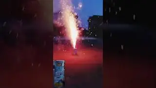 TNT Fireworks Blizzard fountain.