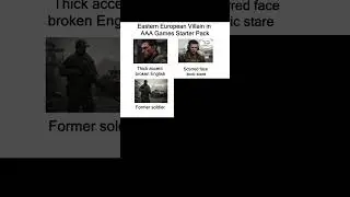 Eastern European Villain in AAA Games Starter Pack