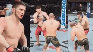 Movsar Evloev Vs Alexander Volkanovski - Crazy #UFC Full Fight English Commentary PS5