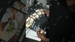Making a Tent Card - step by step Guide #trendingshorts #digitalprinting #viral