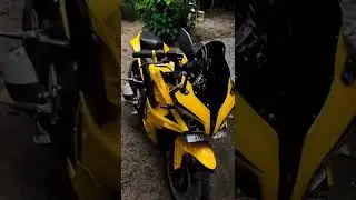 rs 200 new yellow colour bike video🥰 #shorts #pulsar #rs200 #rslove_story