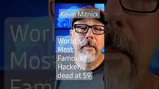 Kevin Mitnick, N6NHG Silent Key #hamradio #cybersecurity #80s #90s  #hacker #mostfamous