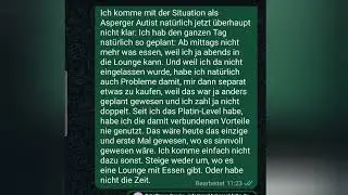Autismus verstehen Wie geht ein Autist mit einer Abweichung im Tagesablauf um? Meltdown DB Lounge