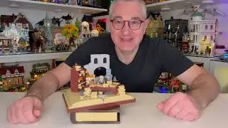 Review Lego Herr der Ringe MOC - Gandalf in der Bibliothek von Minas Tirith, Rebrickable-MOC 240234