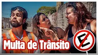 MULTA DE TR&Acirc;NSITO!