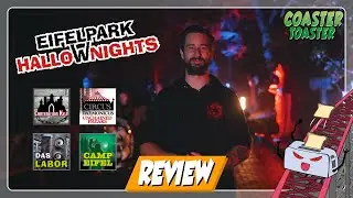 Eifelpark Hallownights - 4 Mazes und Fahrspaß bis in die späten Stunden | Review