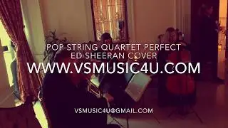 VSmusic4u Pop Wedding String Quartet NY - The Best Song To Walking Down The Aisle