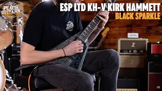 No Talking...Just Tones | ESP LTD KH-V Kirk Hammett | Black Sparkle