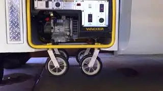 Easy  Detachable Truck Mounted Generator