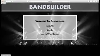 BANDBUILDER &ndash;&nbsp;A Ruby on Rails App