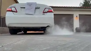 Straight piped 2010 Toyota Camry cold start