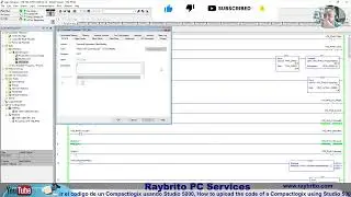 Cómo subir el codigo de un PLC CompactLogix usando Studio 5000