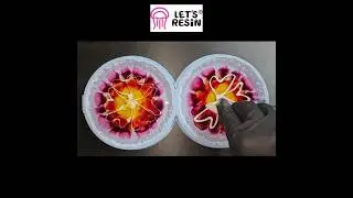 LET'S RESIN Alcohol Ink | Unboxing and Exciting First Try!