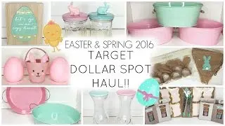 Target Dollar Spot Haul ♡ Easter &  Spring 2016