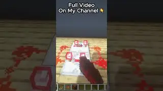 EASY Minecraft Redstone Flashing Lights | Full Tutorial On Channel