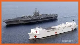 Крупнейшее в истории госпитальное судно ВМС США &mdash; USNS Mercy и USNS Comfort