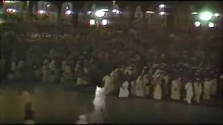 اول نقل لصلاة التراويح في المسجد الحرام عام 1397هـ القارئ الشيخ عبد الله خليفي رحمه الله .