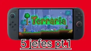 30 segundos de 5 jefes de terraria pt.1 en nintendo switch 2 (pre-hardmode)