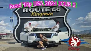 ROAD TRIP USA 2024 #2 direction Oatman, Seligman et Williams
