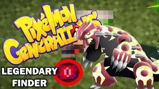 How the LEGENDARY FINDER works in Pixelmon Generations!