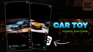 Instagram Trending Car Toy Transition in Capcut | cars porsche bmw