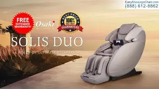 Osaki Solis Duo Massage Chair Features