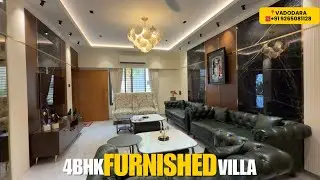 Fully Furnished Luxury 4 Bhk Vadodara Villa For Sale
