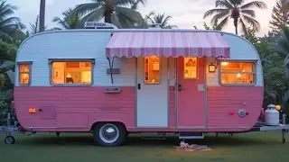This Pink Vintage Camper Looks Like a Dream Home on Wheels | Retro Caravan Tour 2026