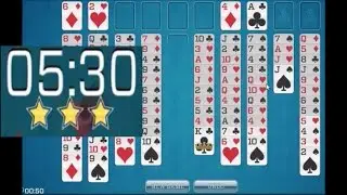 How to capture double freecell by watching 2 [strategy]
