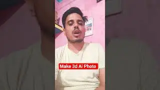 Make 3D Ai Photo!#helppandeyji #makeaiphoto#3d