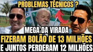 GRUPO APOSTA 13 MILH&Otilde;ES NA MEGA DA VIRADA E JUNTOS PERDEM 12 MILH&Otilde;ES | L&Iacute;DER DO BOL&Atilde;O SE PRONUNCIA