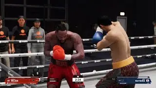 Deontay Wilder Undisputed career Mode part 1