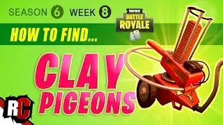 Fortnite WEEK 8 Easy CLAY PIGEON Locations (Season 6) Get a score of 3 on Clay Pigeons