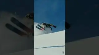 Insane Freeride Ski Line &ndash; Pure Mountain Adrenaline