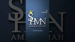 Aman name logo design #namelogo #aman #amanname #amangupta #monogramlogo #logodesign
