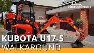Kubota U17-5 Premium launch | Popular mini excavator receives comfort and hydraulic upgrades