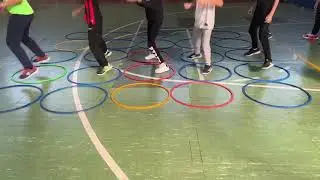 gioco cerchi e musica