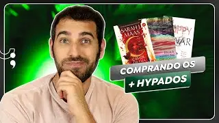 GASTEI R$ 800 COMPRANDO OS LIVROS MAIS HYPADOS DO MOMENTO NA AMAZON!