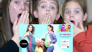GOOD NEWWZ TRAILER | AMERICAN FAMILY REACTION