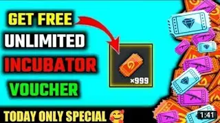 How to get unlimited incubator voucher | unlimited diamond voucher | unlimited weapon voucher glitch