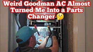 Кондиционер Goodman не дует холодным воздухом.
