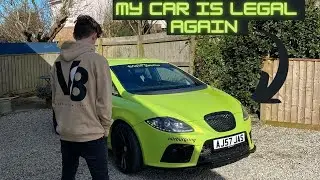 GETTING MY CAR MOT READY | US INDICATOR MOD DISABLED | JSMK