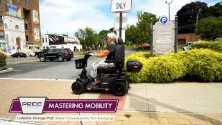 Mastering Mobility | Pride Mobility&reg; | Lockable Storage Pod